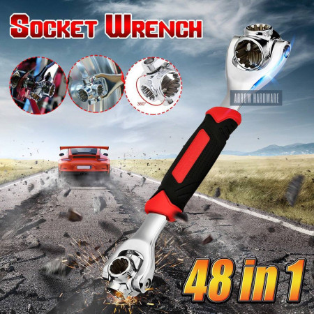 48 in 1 Universal Socket Wrench