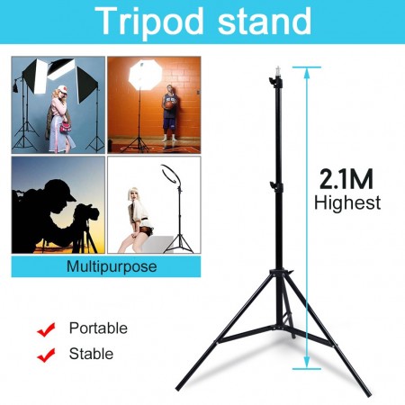 2.1M Universal Tripod Stand (Only Stand)