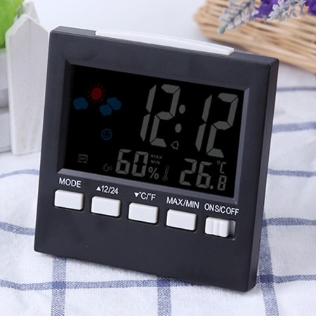 Weather Clock Color Screen New Digital Display Thermometer humidity clock