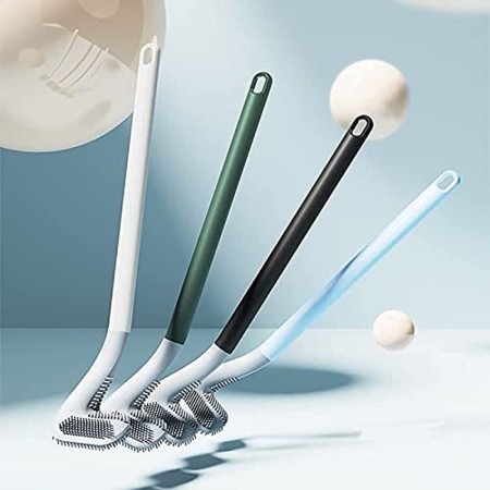 360 Deep Golf Head Toilet Cleaner Brush (Random Colors)