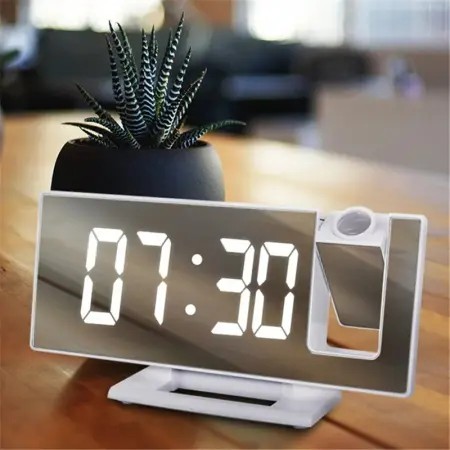 180 ° Rotating Projector Electronic Clock