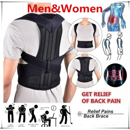 Back support belt | Posture correction belt | Back pain belt | S S Physio Equipment