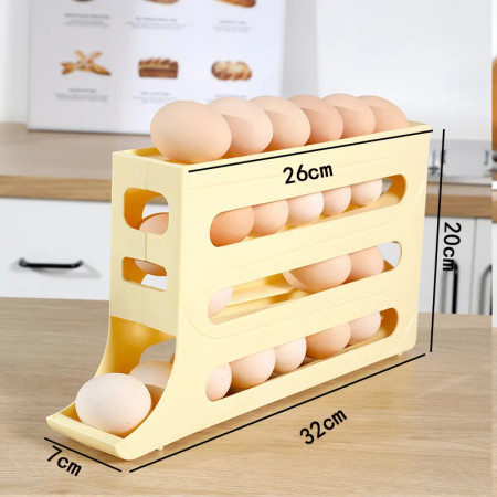 1 Pcs Four-Layer Egg Dispenser