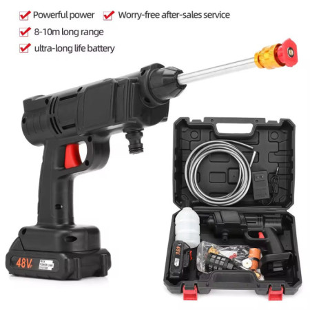 Rechargeable Portable Car Wash Washer Gun Cordless Spray Water Gun Machine