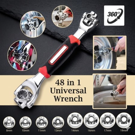 48 in 1 universal wrench