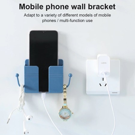 5 pcs Universal Wall Mount Charger Phone Holder Stand